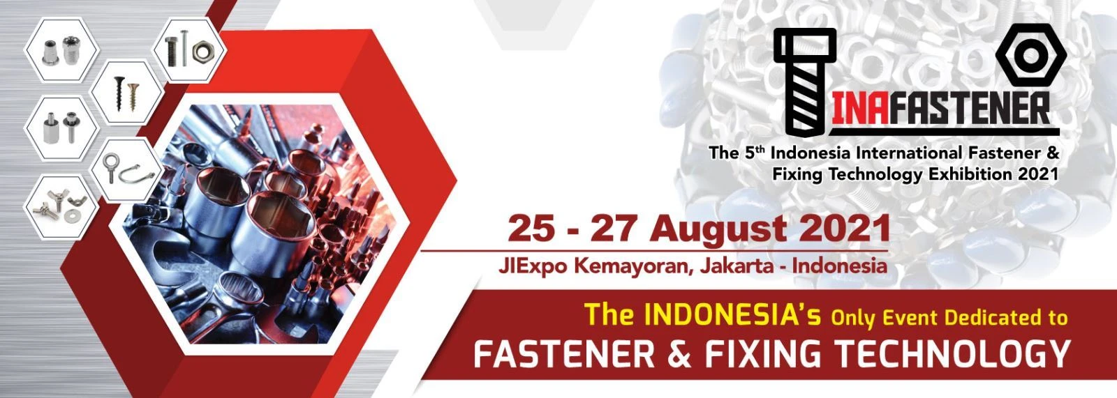 La quinta fiera internazionale della tecnologia di fissaggio in Indonesia&2021