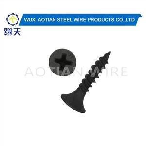 Viti per cartongesso fosfatate con zinco nero temprato C1022